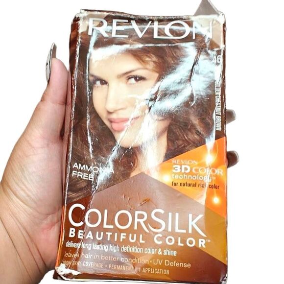 Revlon Color Silk Permanent Hair Dye Chestnut - Picture 1 of 5